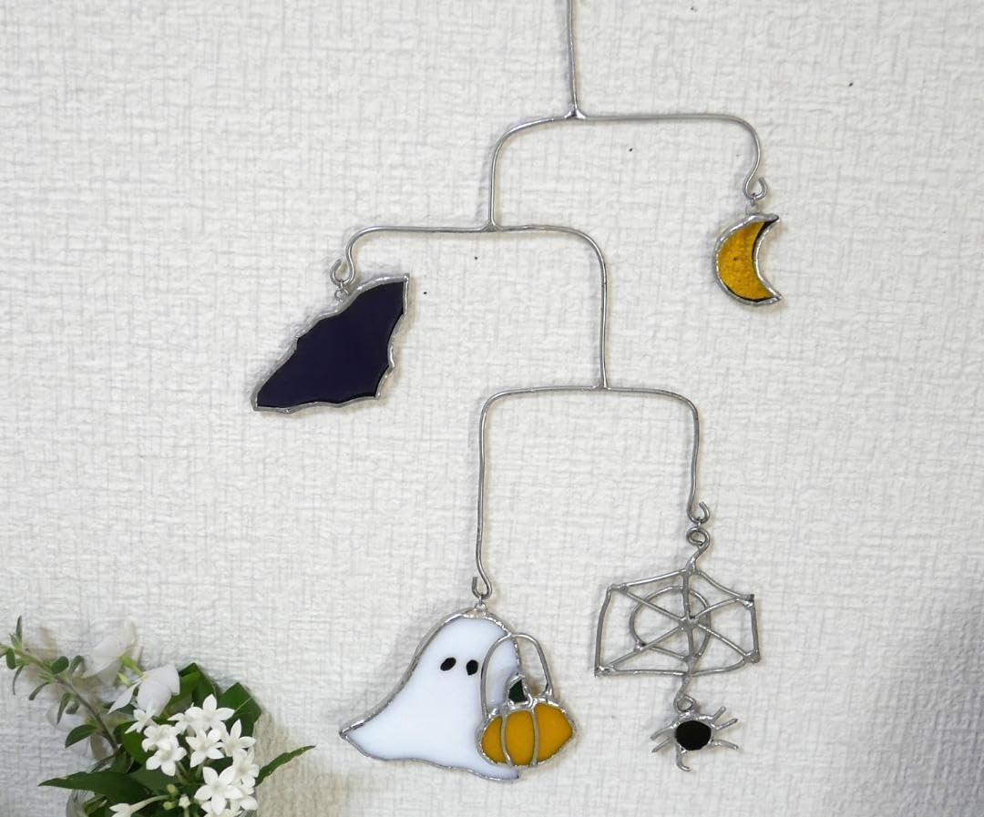Amazon.co.jp: ︎:.。.かわいいハロウィンのモビール ステンド